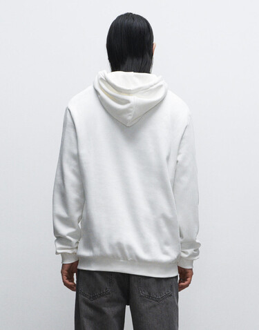True Blanks Mens Regular Hoodie, Off White, XS bedrucken, Art.-Nr. 250410012