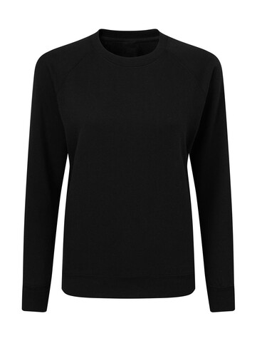 SG Raglan Sweatshirt Women, Black, XS bedrucken, Art.-Nr. 250521012