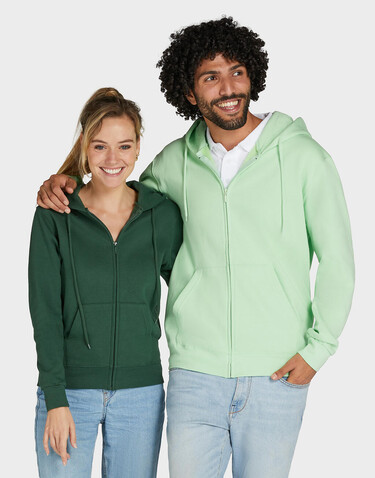 SG Hooded Full Zip Women, White, XS bedrucken, Art.-Nr. 251520002