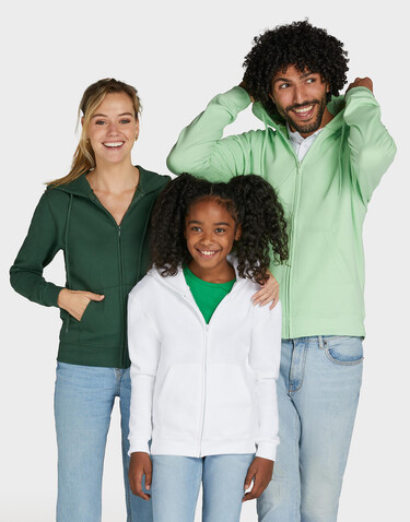 SG Hooded Full Zip Women, Bottle Green, M bedrucken, Art.-Nr. 251525404