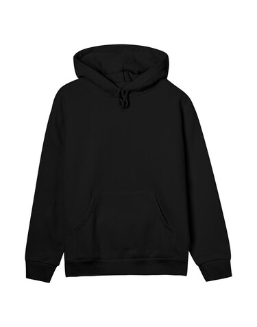 True Blanks Womens Regular Hoodie, Black, S bedrucken, Art.-Nr. 253411013
