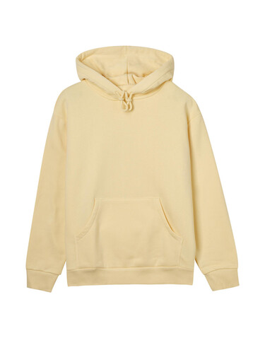 True Blanks Womens Regular Hoodie, Soft Yellow, M bedrucken, Art.-Nr. 253416224
