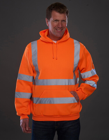 Yoko Fluo Hoodie, Fluo Orange, S bedrucken, Art.-Nr. 255774053