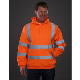 Yoko Fluo Hoodie, Fluo Orange, S bedrucken, Art.-Nr. 255774053