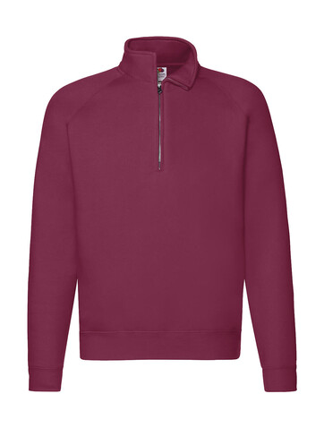 Fruit of the Loom Premium Zip Neck Sweat, Burgundy, XL bedrucken, Art.-Nr. 261014486 Fruit of the Loom Premium Zip Neck Sweat, Burgundy, XL bedrucken, Art.-Nr. 261014486