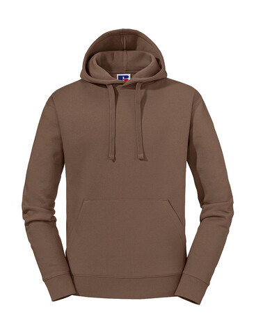 Russell Europe Men`s Authentic Hooded Sweat, Mocha, 2XL bedrucken, Art.-Nr. 265007397