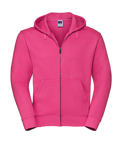 Russell Europe Men`s Authentic Zipped Hood, Fuchsia, XS bedrucken, Art.-Nr. 266004392