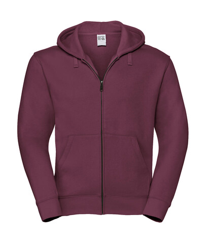 Russell Europe Men`s Authentic Zipped Hood, Burgundy, XL bedrucken, Art.-Nr. 266004486 Russell Europe Men`s Authentic Zipped Hood, Burgundy, XL bedrucken, Art.-Nr. 266004486