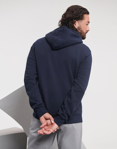 Russell Europe Men`s Authentic Zipped Hood, White, XS bedrucken, Art.-Nr. 266000002