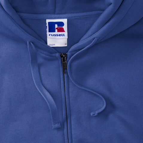 Russell Europe Men`s Authentic Zipped Hood, White, XS bedrucken, Art.-Nr. 266000002