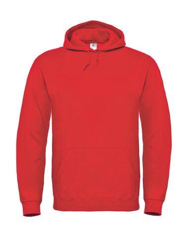 B & C ID.003 Cotton Rich Hooded Sweatshirt, Red, M bedrucken, Art.-Nr. 275424004 B & C ID.003 Cotton Rich Hooded Sweatshirt, Red, M bedrucken, Art.-Nr. 275424004