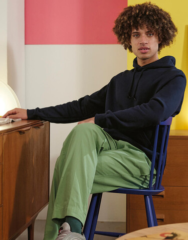 B &amp; C ID.003 Cotton Rich Hooded Sweatshirt, Anthracite, 2XL bedrucken, Art.-Nr. 275421407