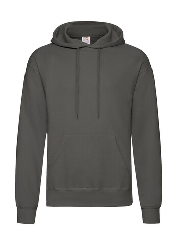 Fruit of the Loom Classic Hooded Sweat, Light Graphite, S bedrucken, Art.-Nr. 276011353
