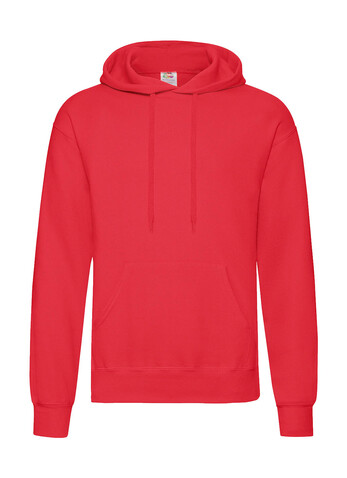 Fruit of the Loom Classic Hooded Sweat, Red, L bedrucken, Art.-Nr. 276014005