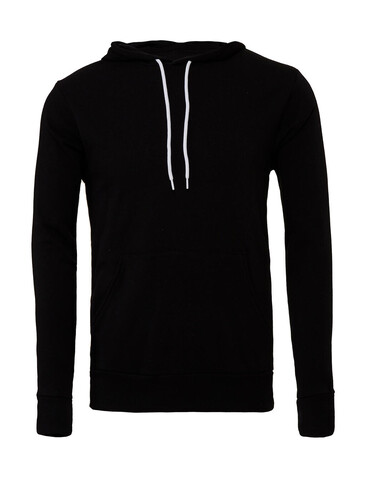 Bella Unisex Poly-Cotton Pullover Hoodie, Black, XS bedrucken, Art.-Nr. 276061012