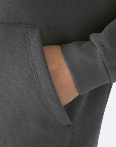 B &amp; C Hooded Sweatshirt, Heather Grey, 2XL bedrucken, Art.-Nr. 276421237