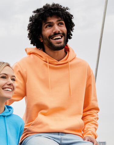 SG Hooded Sweatshirt Men, Cantaloupe, XL bedrucken, Art.-Nr. 276524146