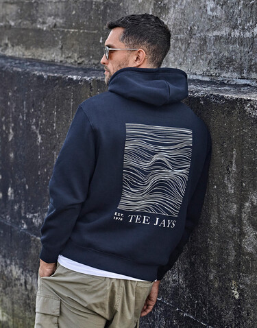 Tee Jays Hooded Sweat, Black, 3XL bedrucken, Art.-Nr. 276541018