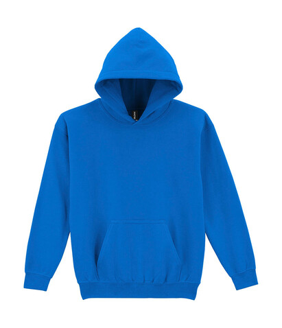 Gildan Heavy Blend Youth Hooded Sweat, Royal, S (116/128) bedrucken, Art.-Nr. 278093003
