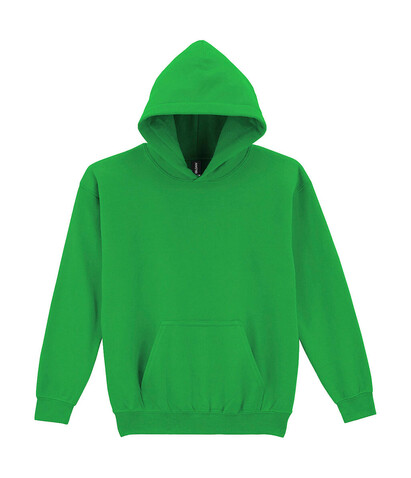 Gildan Heavy Blend Youth Hooded Sweat, Irish Green, XL (176) bedrucken, Art.-Nr. 278095096