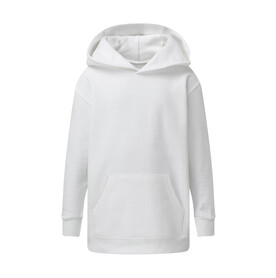 SG Hooded Sweatshirt Kids, White, 104 (3-4/S) bedrucken, Art.-Nr. 278520003