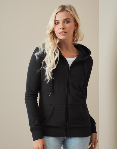 Stedman Sweat Jacket Select Women, Grey Heather, XL bedrucken, Art.-Nr. 283051236