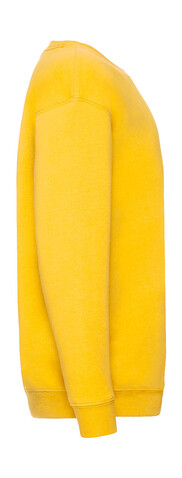 Fruit of the Loom Kids` Premium Set-In Sweat, Sunflower, 116 (5-6) bedrucken, Art.-Nr. 286016014