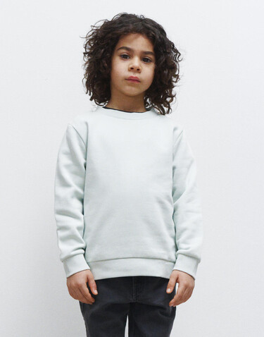 True Blanks Kids Sweatshirt, Off Black, 98/104 bedrucken, Art.-Nr. 286411021