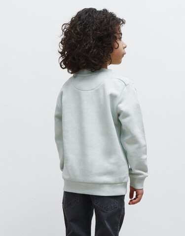 True Blanks Kids Sweatshirt, Off Black, 98/104 bedrucken, Art.-Nr. 286411021