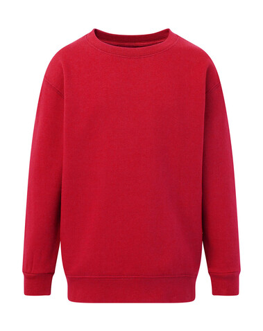 SG Crew Neck Sweatshirt Kids, Red, 104 (3-4/S) bedrucken, Art.-Nr. 286524003