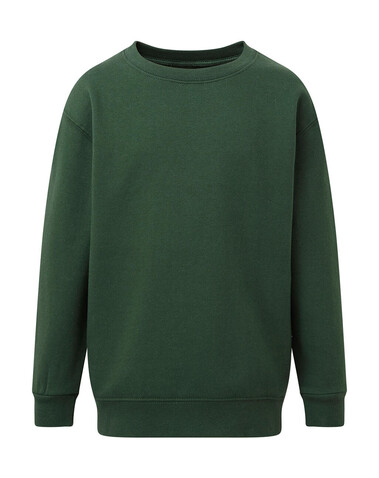SG Crew Neck Sweatshirt Kids, Bottle Green, 104 (3-4/S) bedrucken, Art.-Nr. 286525403 SG Crew Neck Sweatshirt Kids, Bottle Green, 104 (3-4/S) bedrucken, Art.-Nr. 286525403