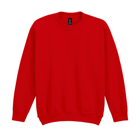 Gildan Heavy Blend Youth Crewneck Sweat, Red, L (164) bedrucken, Art.-Nr. 288094005