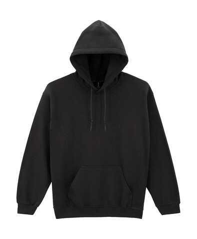 Gildan Heavy Blend Adult Hooded Sweatshirt, Black, 3XL bedrucken, Art.-Nr. 290091018