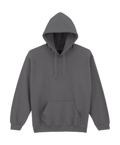 Gildan Heavy Blend Adult Hooded Sweatshirt, Charcoal, XL bedrucken, Art.-Nr. 290091306