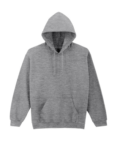 Gildan Heavy Blend Adult Hooded Sweatshirt, Graphite Heather, L bedrucken, Art.-Nr. 290091315