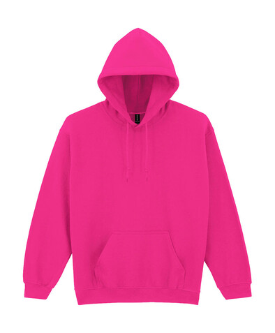 Gildan Heavy Blend Adult Hooded Sweatshirt, Heliconia, M bedrucken, Art.-Nr. 290094314