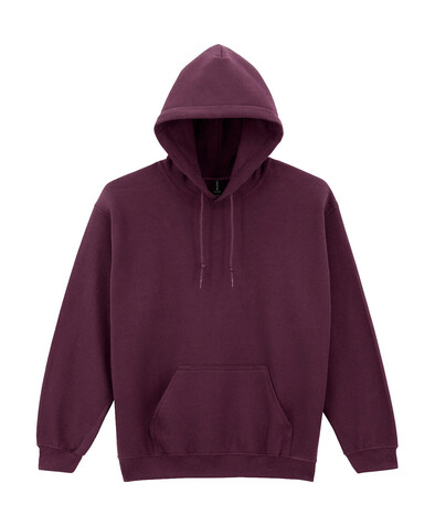 Gildan Heavy Blend Adult Hooded Sweatshirt, Maroon, M bedrucken, Art.-Nr. 290094454
