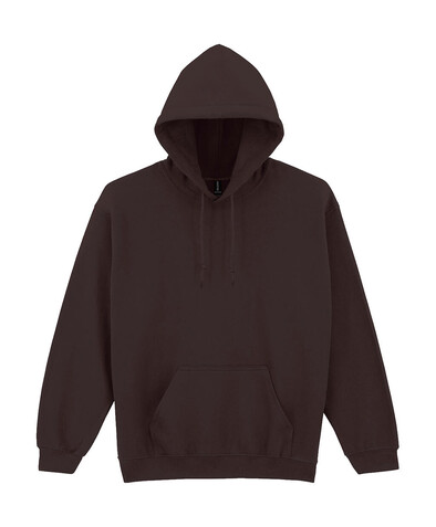Gildan Heavy Blend Adult Hooded Sweatshirt, Dark Chocolate, XL bedrucken, Art.-Nr. 290097016