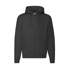 Fruit of the Loom Premium Hooded Zip Sweat, Black, S bedrucken, Art.-Nr. 293011013 Fruit of the Loom Premium Hooded Zip Sweat, Black, S bedrucken, Art.-Nr. 293011013