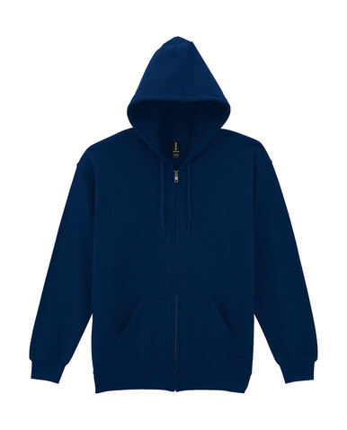 Gildan Heavy Blend Adult Full Zip Hooded Sweat, Navy, S bedrucken, Art.-Nr. 293092003