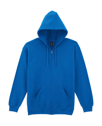 Gildan Heavy Blend Adult Full Zip Hooded Sweat, Royal, S bedrucken, Art.-Nr. 293093003