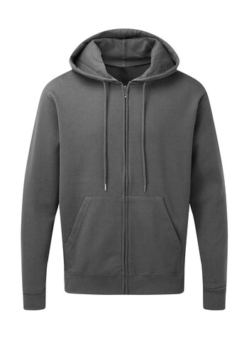 SG Hooded Full Zip Men, Grey, 3XL bedrucken, Art.-Nr. 293521218