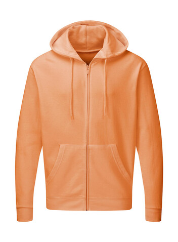 SG Hooded Full Zip Men, Cantaloupe, 2XL bedrucken, Art.-Nr. 293524147