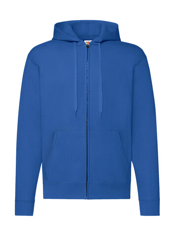 Fruit of the Loom Classic Hooded Sweat Jacket, White, S bedrucken, Art.-Nr. 294010003
