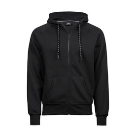 Tee Jays Fashion Full Zip Hood, Black, S bedrucken, Art.-Nr. 295541013