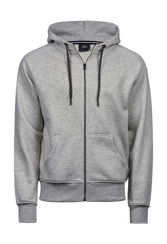 Tee Jays Fashion Full Zip Hood, Heather Grey, M bedrucken, Art.-Nr. 295541234