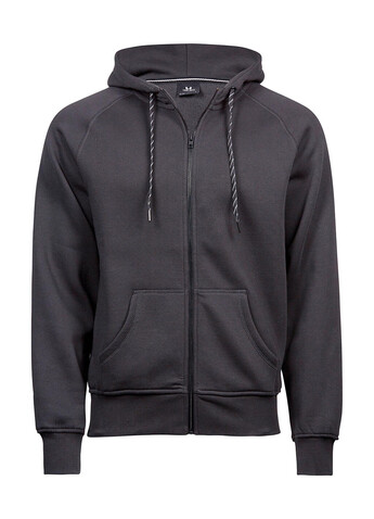 Tee Jays Fashion Full Zip Hood, Dark Grey, XL bedrucken, Art.-Nr. 295541286