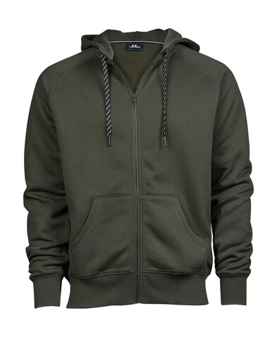 Tee Jays Fashion Full Zip Hood, Deep Green, XL bedrucken, Art.-Nr. 295545106