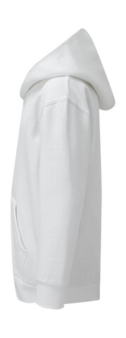 SG Hooded Full Zip Kids, White, 116 (5-6/M) bedrucken, Art.-Nr. 298520004