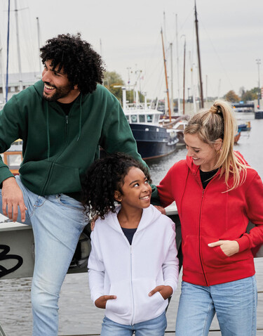 SG Hooded Full Zip Kids, Black, 140 (9-10/XL) bedrucken, Art.-Nr. 298521016 SG Hooded Full Zip Kids, Black, 140 (9-10/XL) bedrucken, Art.-Nr. 298521016